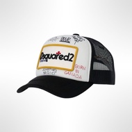 DSQUARED2 Men's Fashion Button Mesh Cap