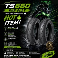 TAYAR TIMSUN RUN FLAT SEAL-TECH ANTI BOCOR TS660 SPORT+ TAYAR TIMSUN SIAP GAM