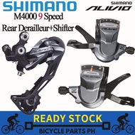Shimano Alivio m4000 rd 9 speed shifter groupset 9 speed rear derailleur 9s mtb mountain bike parts