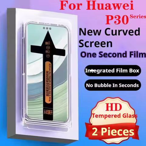 P30Pro Screen Protector Tools For Huawei P30 Pro Second Pasting Curved Tempered Glass Film P30Pro To