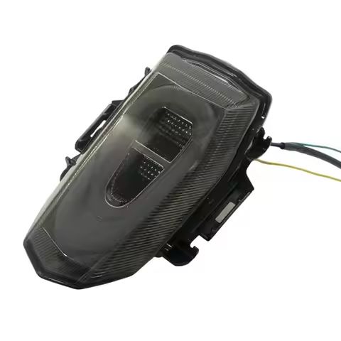 X38A-Motorcycle LED Rear Brake Taillight For YZF V3/V4 R15M R15 R1 Accessories