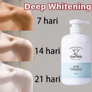 Whitening Body Wash Whitening Shower Gel Goat Milk Body Wash Body Whitening Removal Melanin Moisturizing Quick Whiten