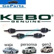 WAJA / GEN2 / PERSONA  DRIVE SHAFT LEFT AND RIGHT (KEBO GENUINE)