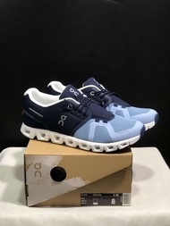 New Original On Cloud 5 Men Women Sport Running Shoes Size 36-45 Darkblue/Blue
