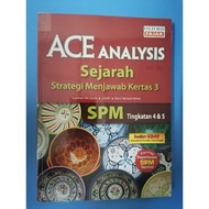 (used) Oxford Fajar Ace Analysis Sejarah Strategi Menjawab Kertas 3 SPM Tingkatan 4.5 Soalan KBAT