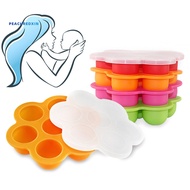 PEK-Silicone Weaning Baby Food Silicone Freezer Tray Storage Container BPA Free