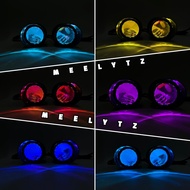 IBRIGHT - Sepasang Foglamp 3inc IBRIGHT Upgrade Honda dan Toyota Blue Lens C990 Bonus Breket Foglam