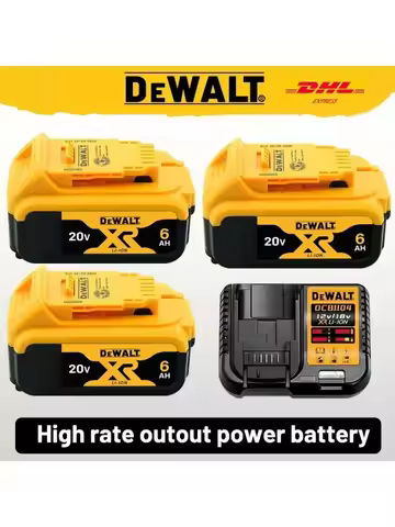 Original DEWALT Battery 20V/60V 9000mAh，dewalt 18v battery，DCB200 DCB205 DCB206 DCD805 Power Tools B