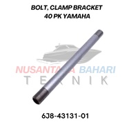 MESIN Bolt, CLAMP BRACKET YAMAHA 40PK 6J8-43131-01 | BRACKET SHEATH POLE SPARE PARTS & OUTBOARD ENGI