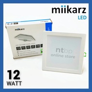 MIIKARZ 12Watt 6" Led Square Panel Light / Down Light - Daylight