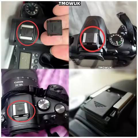 For Canon EOS 5D 50D 700D 1D X Mark II Rebel T3 Rebel T7i Rebel 1500D 5D Mark III Hot Shoe Cover Cam