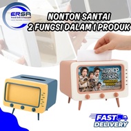 TV-STYLE TISSUE BOX OLD-SCHOOL RETRO TISSUE BOX/ LATEST MULTIFUNCTIONAL STAND HOLDER/