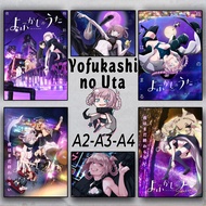 Call of the Night - Anime Poster A2 A3 A4 - Wall Sticker | Yofukashi no Uta | Nazuna Nanakusa