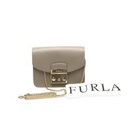 Furla G6400/S2 金色五金鏈單肩包 Metropolis 單肩包

Furla 灰褐色 [二手]