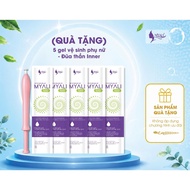 Combo of 5 Myali Siotic Feminine Hygiene Magic Wands Smooth - Deodorizing - Cleansing - Moisturizing