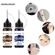 343ORUJRSHOP Temporary Tattoos Ink, DIY Makeup Supplies Semi Permanent Fake Common Inks, Body Art Gl