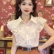 New Style Beautiful Flutter Sleeve T Women's T-Shirt