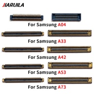LCD FPC Screen Connector For Samsung A04 A33 A42 A53 A73 on motherboard/on LCD flex