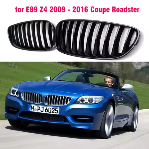 Front Center Grille Grills Gloss Black for BMW E89 Z4 sDrive20i sDrive28i sDrive35is sDrive30i sDriv
