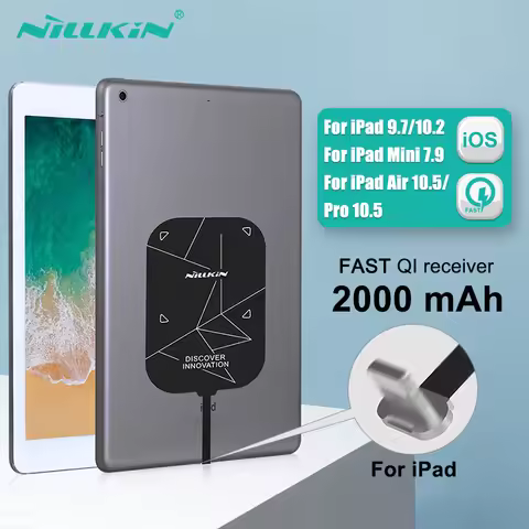 For iPad Wireless Charging Receiver, Nillkin Magic Tag S Qi Wireless Charger Receiver Chip for iPad 