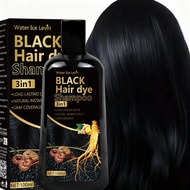 Black Hair Dye Shampoo 100ml Nourishes Extracts Hair Color Hair Trendy Styling Care Agent N3z7