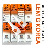 ORIGINAL KOREAN GLUE G CHINESE GLUE MULTI-PURPOSE DEVIL DROPS POWER SUPER GLUE ALTECO LIQUID EPOTEC
