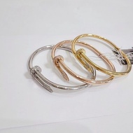 MATA Titanium Eye Spike Bangle Bracelet Anti Rust And Fade