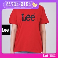 LEE เสื้อยืดแขนสั้นผู้หญิง ทรง Regular รุ่น LE F125WTSSF10