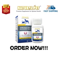 NATURAL PET SUPER MULTI GLUCOSAMINE TABLET SUITABLE FOR CATS AND DOGS FOR JOINT PAINT USE