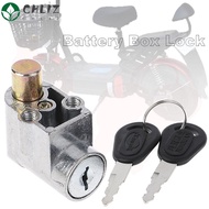 CHLIZ Battery Box Lock Accessories Scooter Motorcycle Refitting Parts E-Bike Power Switch