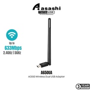TOTOLINK A650UA AC650 Wireless Dual Band USB Network Adapter For PC/Laptop