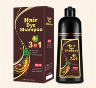 Pure Plant-Based Hair Dye One Wash Black Natural Herbal Cover Gray Hair MEIDU Hair Dye Boxed Set of