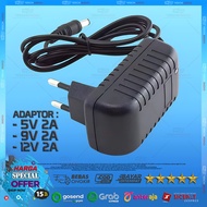 Universal Power Adapter DC 5V 2A / 9V 2A / 12V 2A For CCTV Router WiFi LED Speaker 
