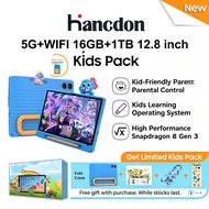 Hancdon Learning Tablet Android16 Tablet For Kids Education 12.8inch Tablet Budak Android Tablet And