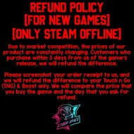 Difference Refund Policy (for Steam Offline only) by Cyber Space