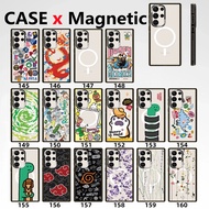 Samsung Galaxy S26 S25 S24 S23 Ultra S26 Plus phone case Carving CASETi【BU2MA Morty Season Rick Sanc