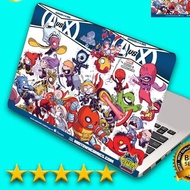 Garskin Laptop Avengers VS X-man Chibi Skin Laptop Laptop Sticker