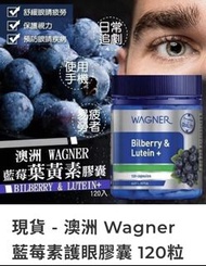 （現貨）澳洲 Wagner 藍莓素護眼膠囊 120粒