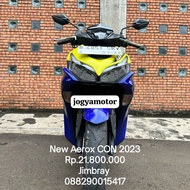 Yamaha New Aerox CON Th.2023 motor bekas berkualitas jogyamotor