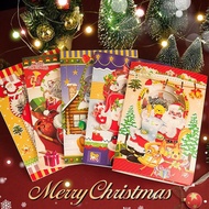 Christmas Eve Christmas Gift Music Greeting Card Foldable Creative with Sound Blessing Card Blank Card Can Be Handwritten on Behalf