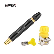 KIPRUN Spray Nozzle High Pressure Water Adjustable Straight Nozzle High Pressure Sprinkler Connector