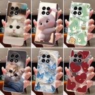Jelly Casing For OnePlus 13 13T 13S Clear Silicone Soft TPU Back Cover OnePlus 13T 13S 13 Cute Rabbi