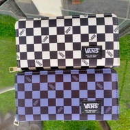 Unisex Zip VANS Wallet Long Men Fashion Dompet Lelaki