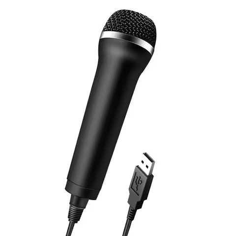 Universal USB Wired Microphone Karaoke Mic for PC/PS2/PS3/PS4/WII/XBOX360/XBOX ONE Universal USB Wir