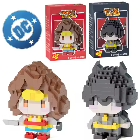 Detective Comics Justice League lega Batman Superman Building Blocks Wonder Woman The Flash DC Chara