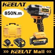 KEELAT 850N.m High Torque Brushless Impact Wrench Cordless Impact Wrench Driver Electric Wrench Impa
