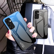 For Samsung Galaxy A35 5G Case Gradient Tempered Glass Back Cover Phone Case For Samsung A35 5G Casi