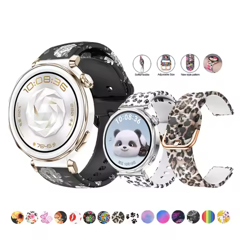 18mm Band Bracelet For Hauwei Watch GT5 GT 4 41mm Sport Silicone Smart Watch Wrist Straps for Garmin