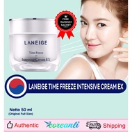 Laneige Time Freeze Intensive Cream EX 50 ml Full Size + FREE SAMPLE SACHET