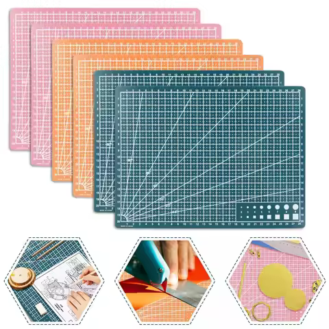 New A3 A4 A5 Double Side Craft Cutting Mat Cutting Board Sewing Pad Artist Carving Tools Handmade Cr